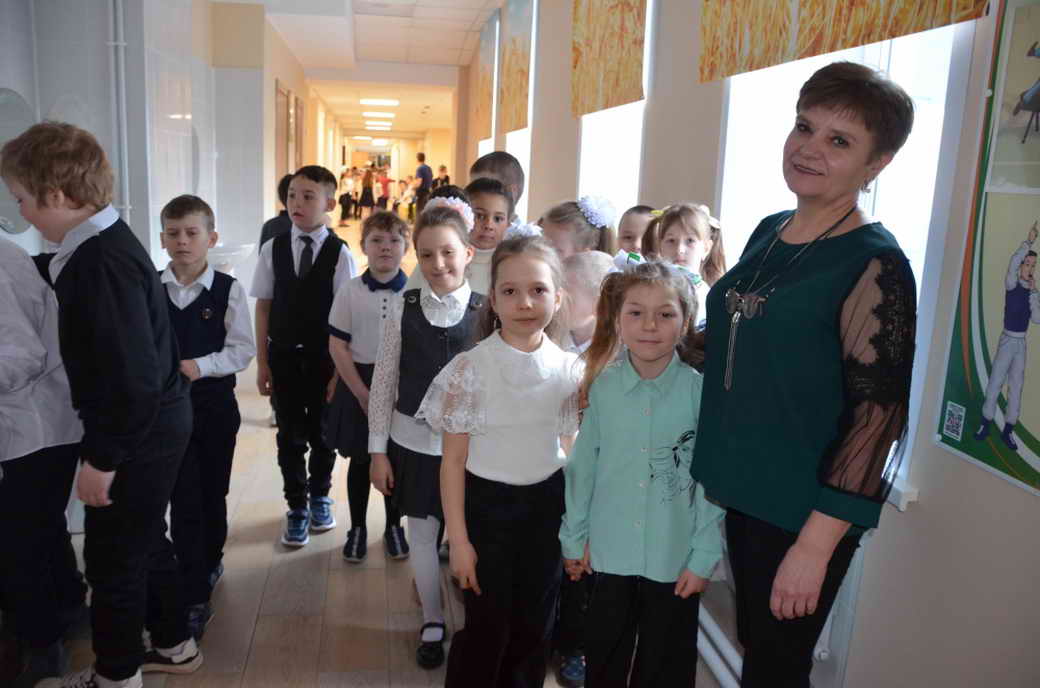 В КуZбассе после капитального ремонта открыта современная школа с аграрным уклоном