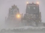 Метель блокировала трассу М53 в Кемеровской области