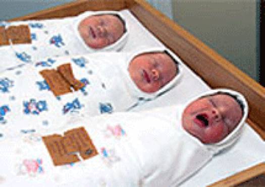 В Кузбассе родилась еще одна тройня 