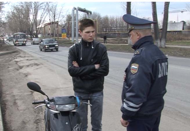 На дороги выходит двухколесный транспорт