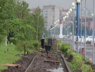 В Осинниках открылась первая велодорожка