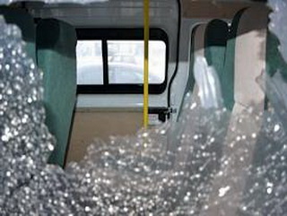 В Кемерово стреляли по автобусам