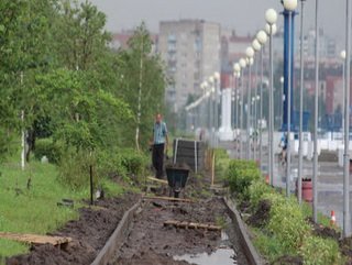 В Осинниках открылась первая велодорожка