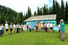В Таштаголе в зоне отдыха Бельково прошёл слёт трудовых бригад