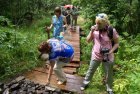 Первая группа туристов совершила литературную экскурсию в с. Марьевка Яйского района