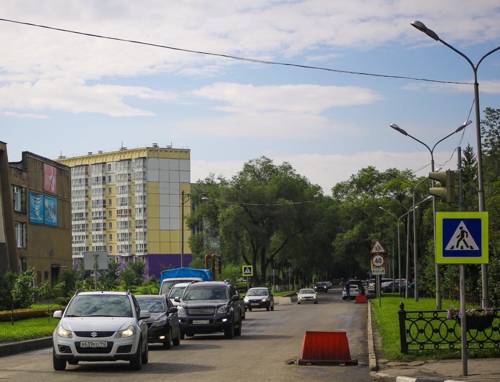 Вышел на финишную прямую ремонт ул.Спартака в Новокузнецке