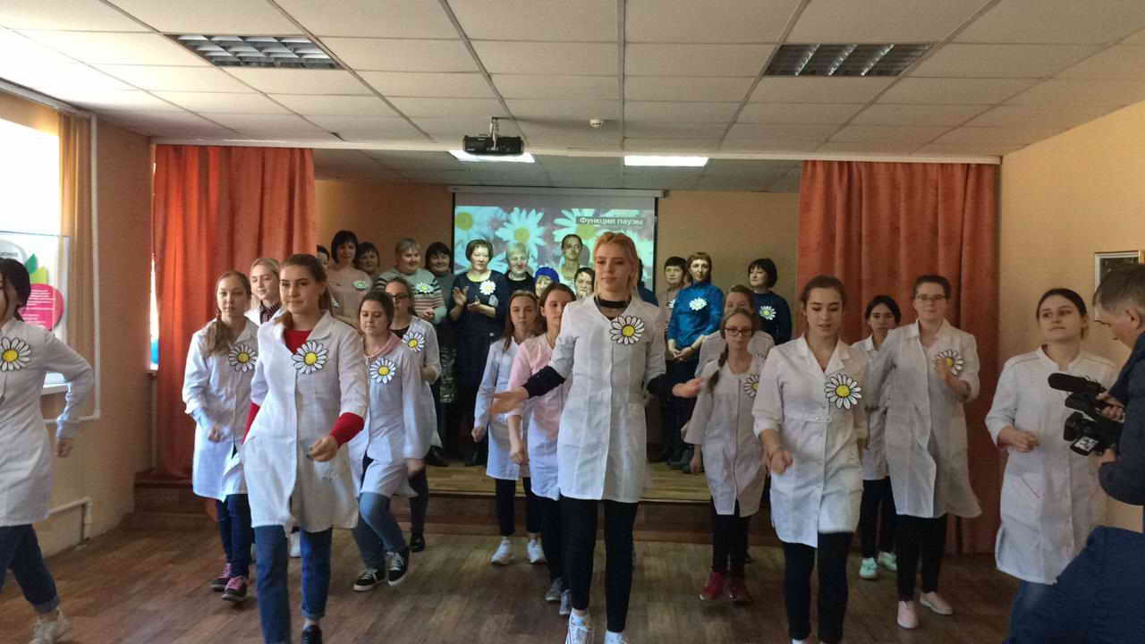 Посещение филиала Кемеровского областного медицинского колледжа, города Прокопьевска