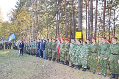 В Кемеровском районе прошли военно-патриотические соревнования «ДОБЛЕСТЬ - 2018» 