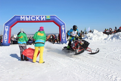 В Мысках прошел фестиваль «Февральская метель-2019»