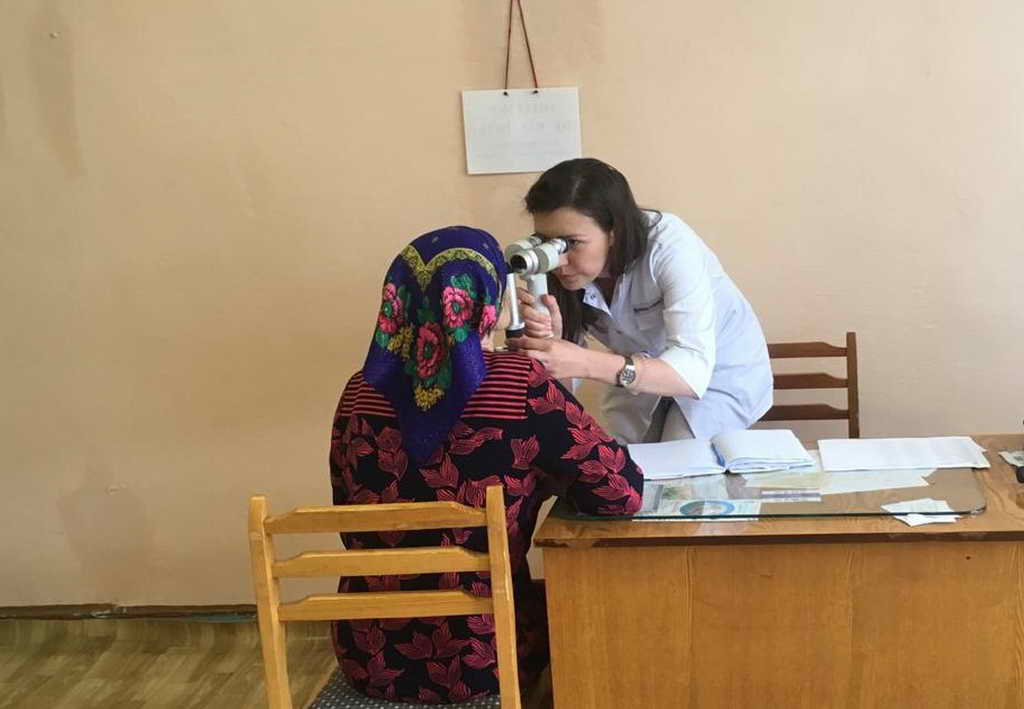 В Белогорск Тисульского района прибыла бригада врачей Кемеровской областной клинической больницы им. С.В. Беляева
