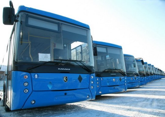 Уже более тысячи автобусов поступило в Кузбасс
