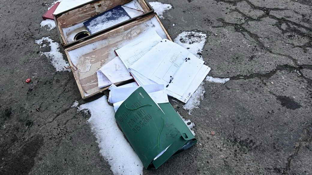 В Херсоне обнаружили документы СБУ под грифом «совершенно секретно»