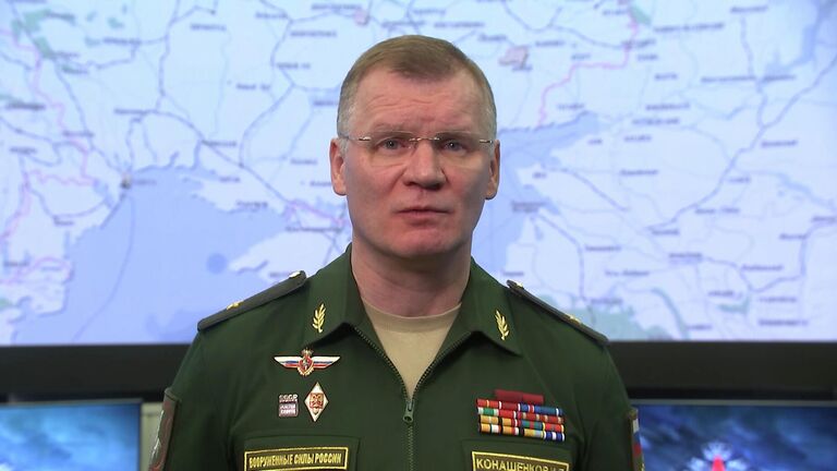 Российские ракетные войска уничтожили батарею украинских БМ-21 «Град»