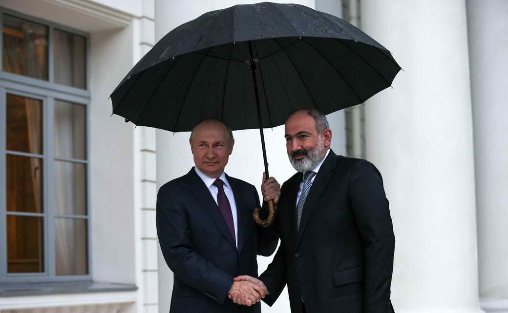 Владимир Путин: Встреча с Премьер-министром Армении Николом Пашиняном Владимир Путин: Встреча с Премьер-министром Армении Николом Пашиняном