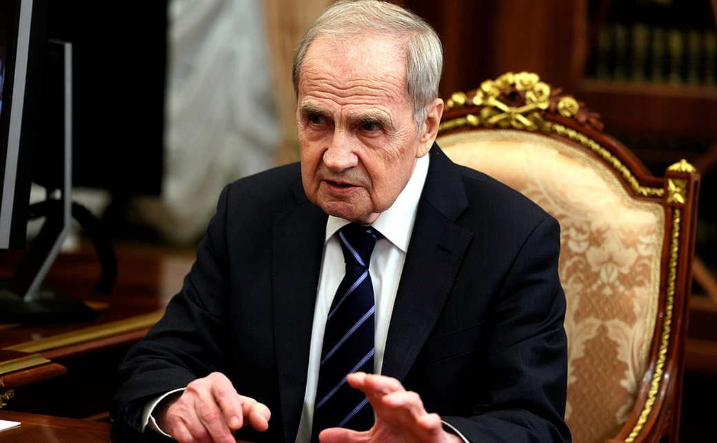 Встреча Владимира Путина с Председателем Конституционного Суда Валерием Зорькиным