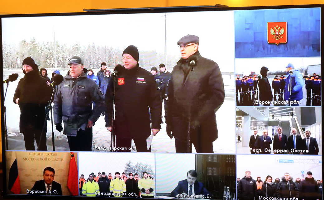 В.Путин: Открытие объектов транспортной инфраструктуры В.Путин: Открытие объектов транспортной инфраструктуры