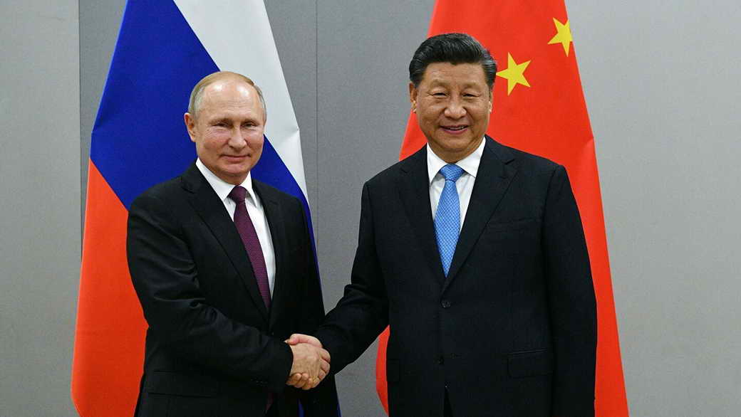 Си Цзиньпин поздравил Путина с Новым годом