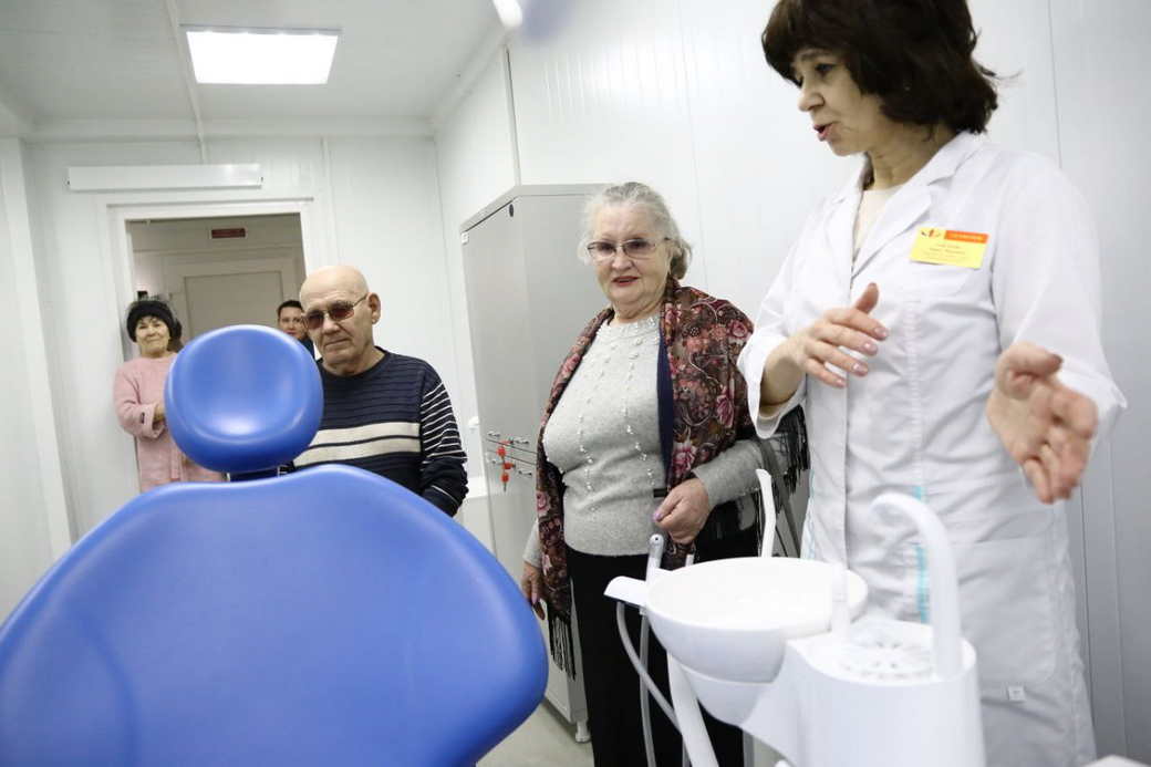 В Кемеровском округе начала работу новая амбулатория В Кемеровском округе начала работу новая амбулатория