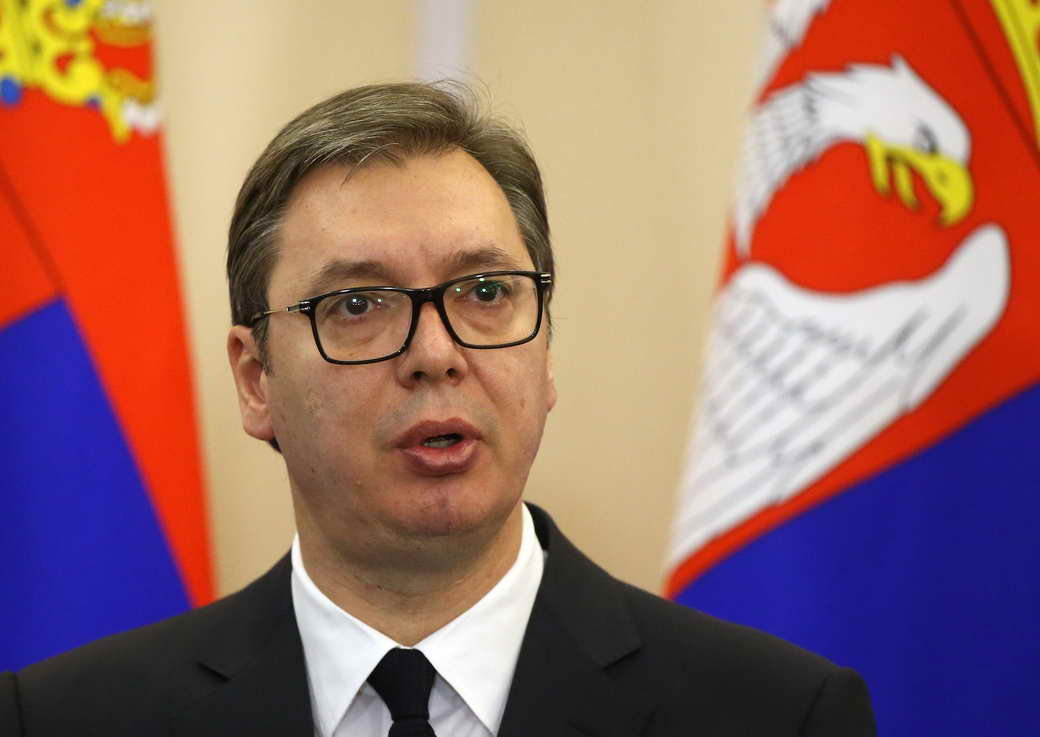 Вучич заявил, что покинет пост главы правящей партии Сербии