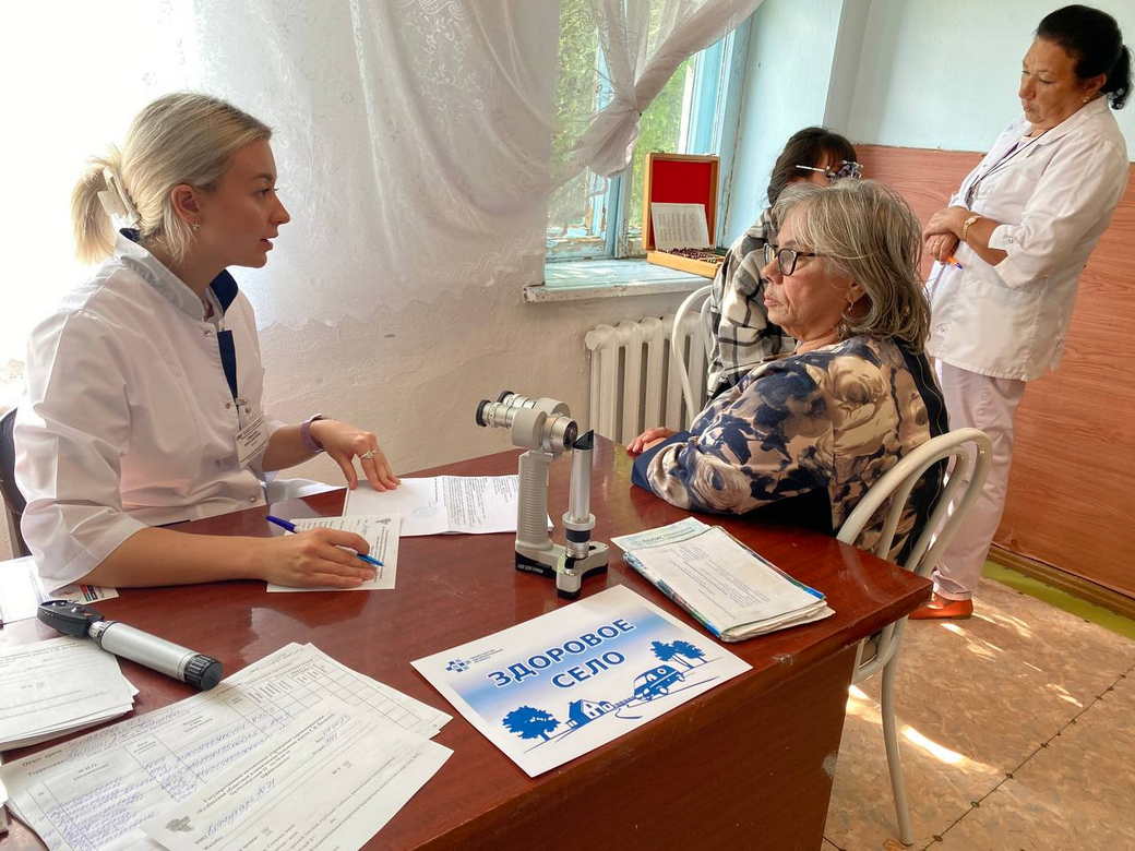 В КуZбассе внедрен новый медицинский проект «Здоровое село»