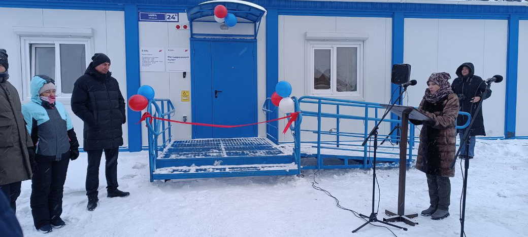 Новый фельдшерский здравпункт открылся в Беловском округе