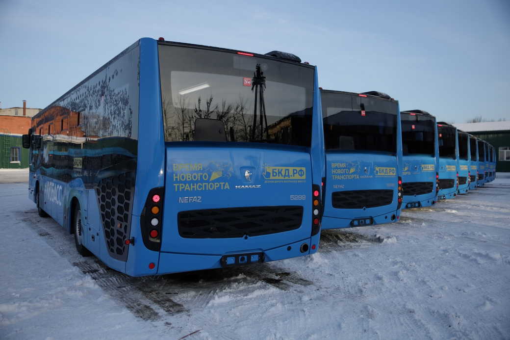 В КуZбасс по поручению Президента Владимира Путина закуплено более 100 современных автобусов