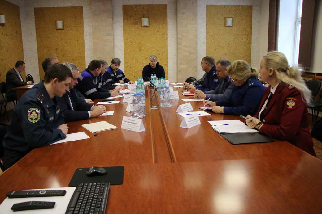 В Калтане состоялось очередное заседание оперативного штаба по работе Южно-Кузбасской ГРЭС