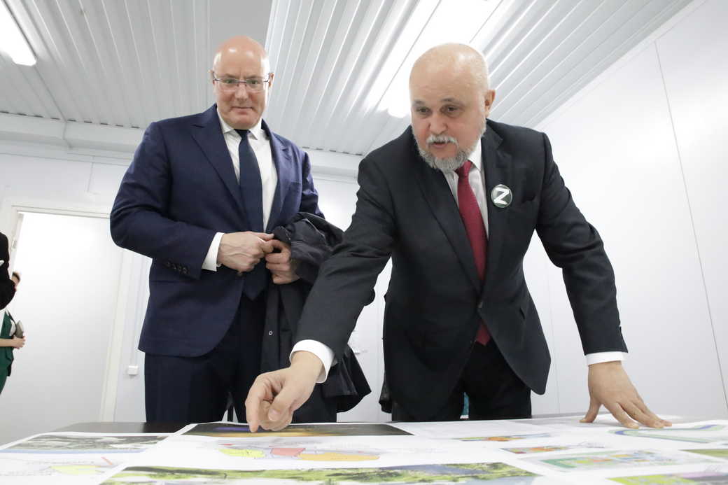 Дмитрий Чернышенко провел рабочую встречу с Сергеем Цивилевым Дмитрий Чернышенко провел рабочую встречу с Сергеем Цивилевым