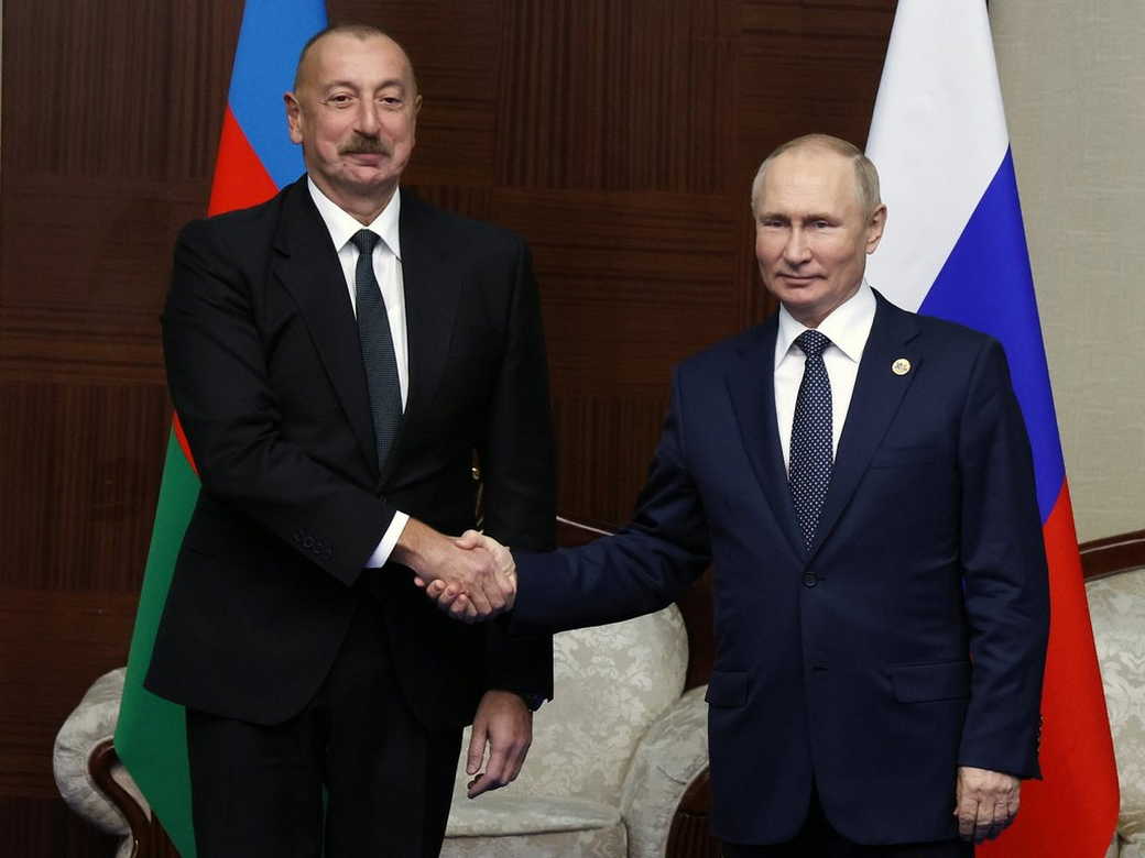 Президент Азербайджана прибыл в Москву на встречу с Путиным