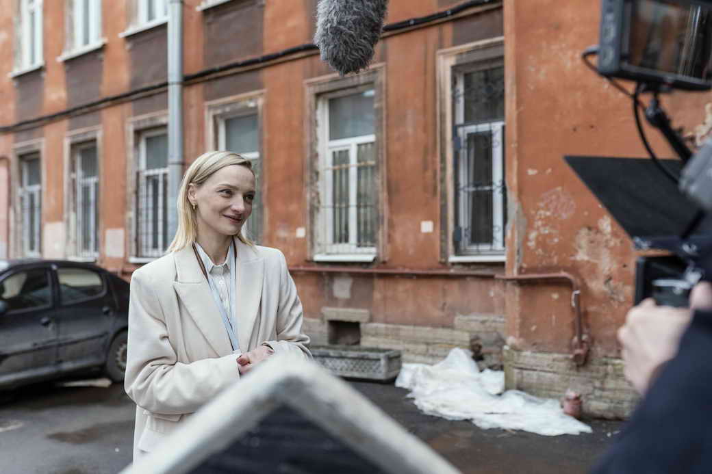 Вилкова и Трибунцев снимаются в новом сериале