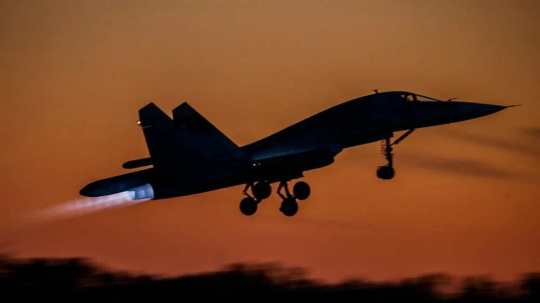 Экипаж Су-34 сбросил на пункт дислокации ВСУ в Курской области ФАБ-500 Экипаж Су-34 сбросил на пункт дислокации ВСУ в Курской области ФАБ-500