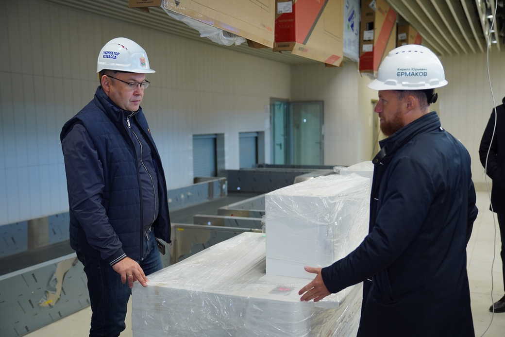 Илья Середюк: в строящемся терминале аэропорта им. Б.В. Волынова начались пуско-наладочные работы внутренних систем Илья Середюк: в строящемся терминале аэропорта им. Б.В. Волынова начались пуско-наладочные работы внутренних систем