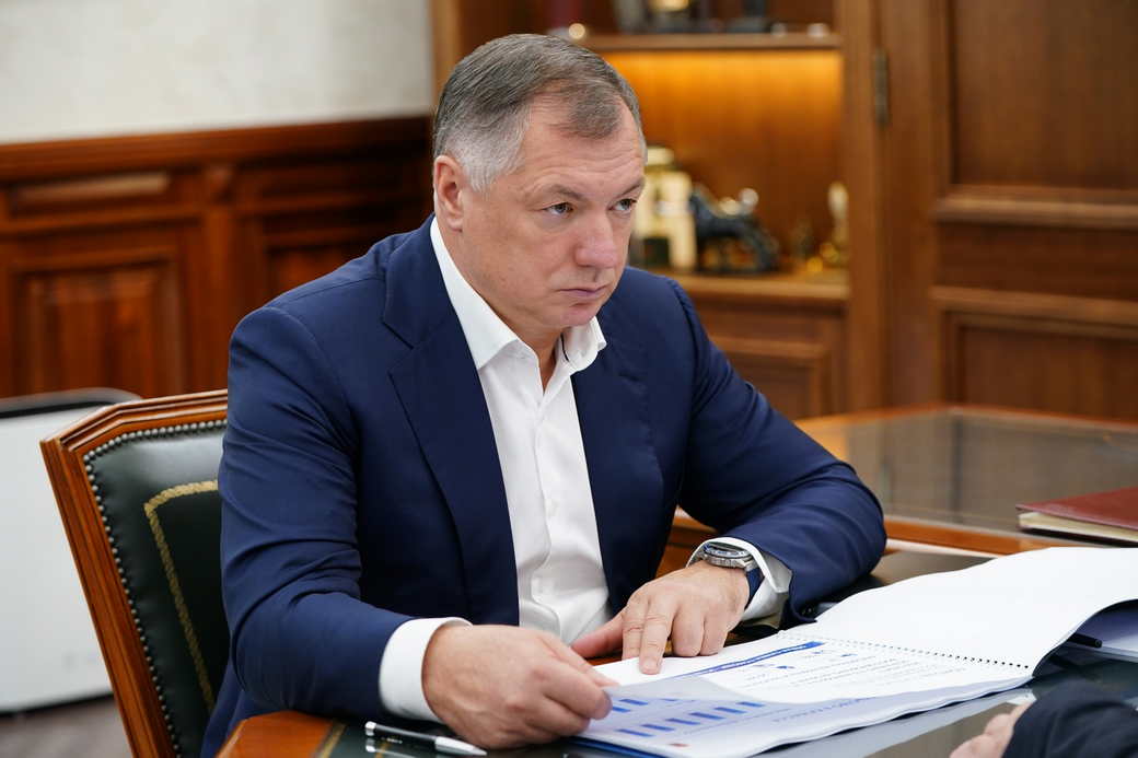 Марат Хуснуллин и Илья Середюк обсудили приоритетные проекты по развитию Кузбасса Марат Хуснуллин и Илья Середюк обсудили приоритетные проекты по развитию Кузбасса