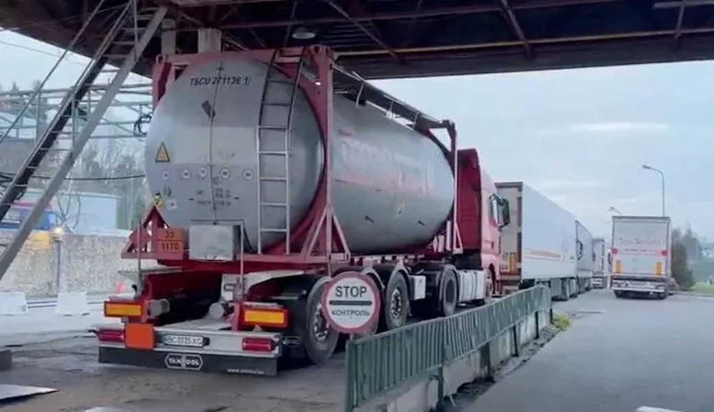 Польские фермеры заблокировали КПП на границе с Украиной