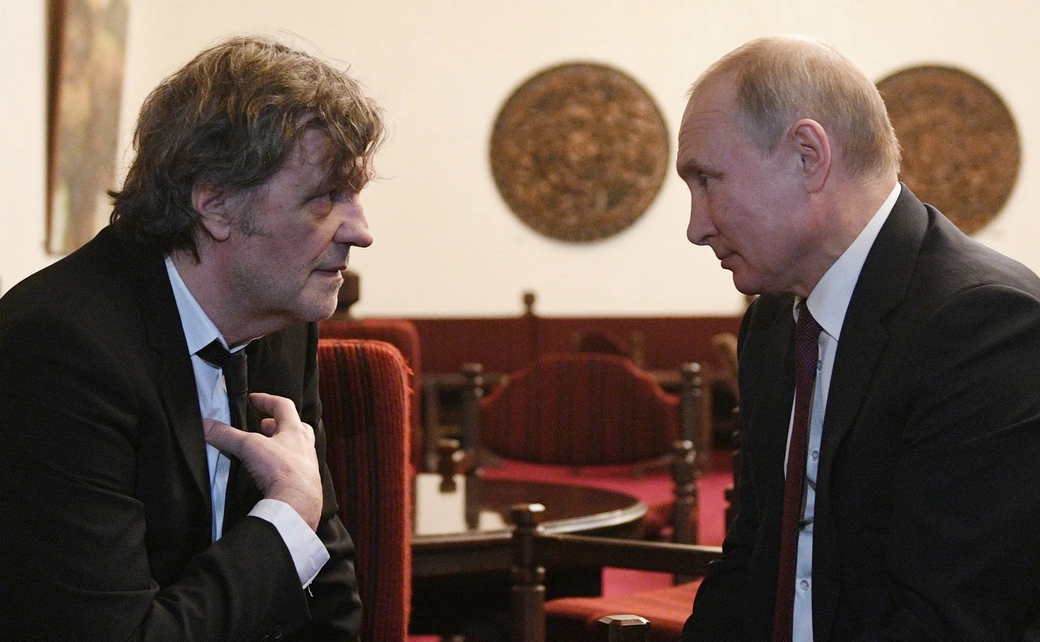 Путин поздравил Кустурицу с 70-летним юбилеем