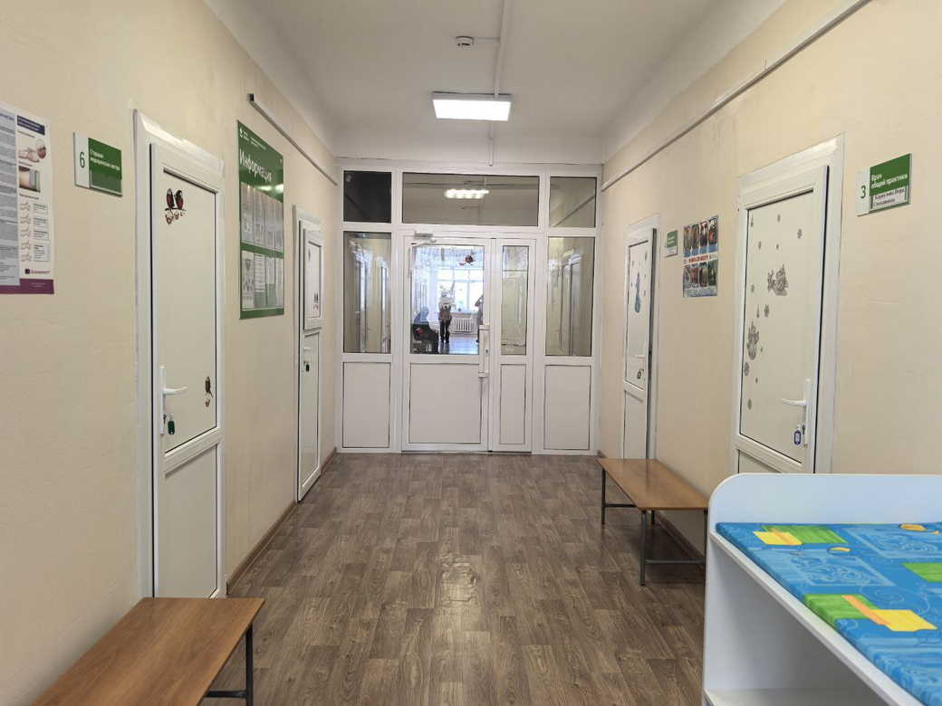 В Прокопьевской городской больнице завершился капитальный ремонт пяти отделений