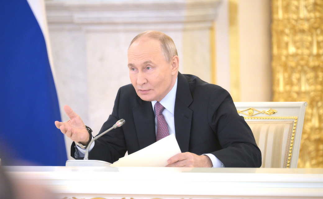 Владимир Путин провёл в Кремле заседание Совета при Президенте по стратегическому развитию и национальным проектам