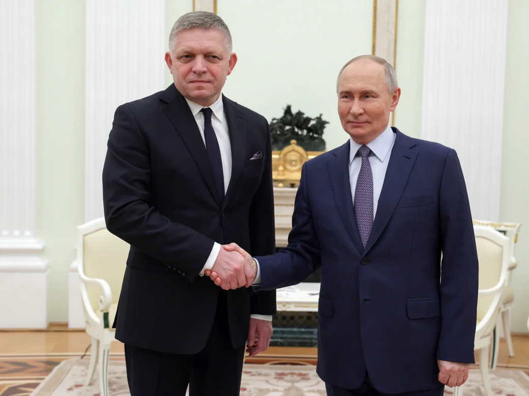 Фицо заявил, что его визит в Москву был реакцией на слова Зеленского