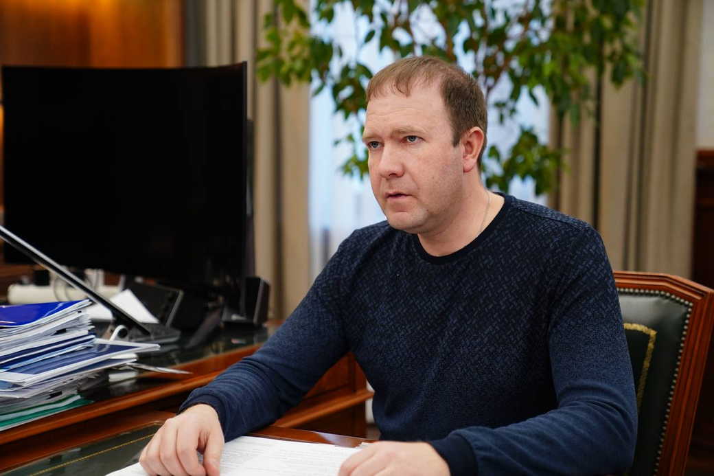 Губернатор Кузбасса Илья Середюк провел встречу с мэром города Кемерово Дмитрием Анисимовым