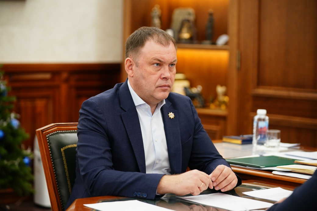 Губернатор Кузбасса Илья Середюк и глава Новокузнецка Денис Ильин обсудили планы по развитию города на 2025 год