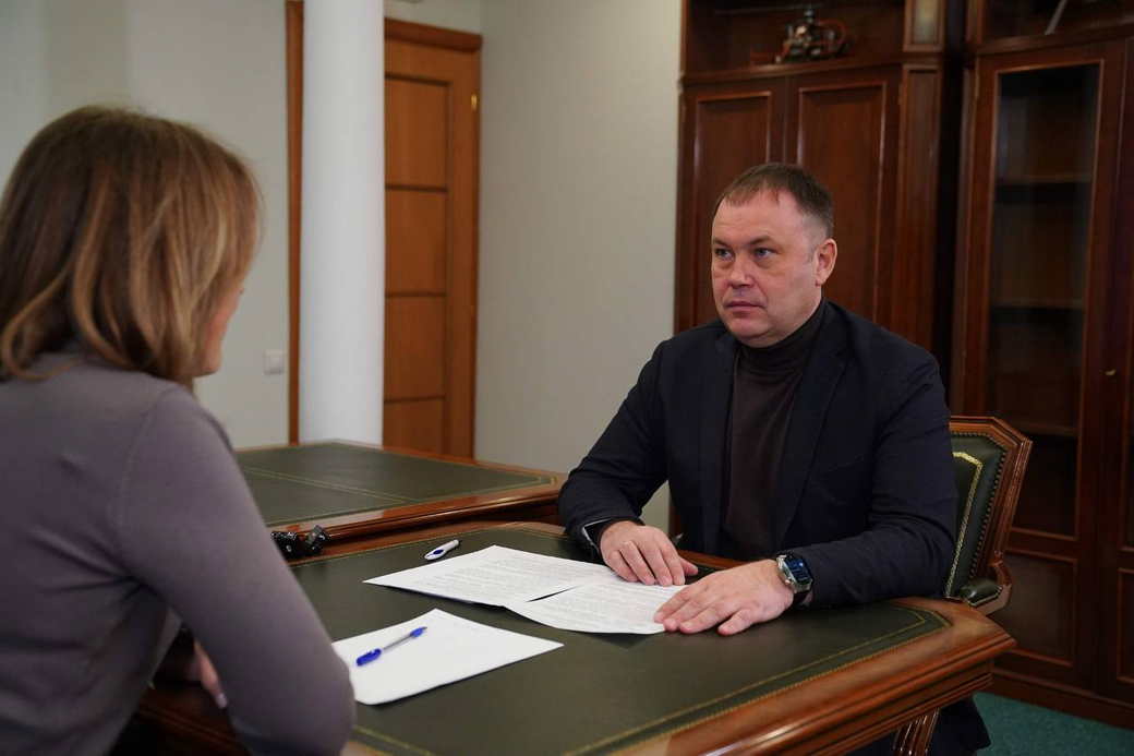 Губернатор Кузбасса Илья Середюк провел рабочую встречу с заместителем Министра науки и высшего образования РФ Ольгой Петровой