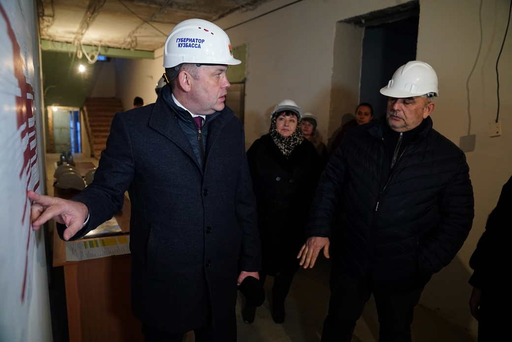 Капитальный ремонт школы №30 в Белове завершится до конца 2025 года