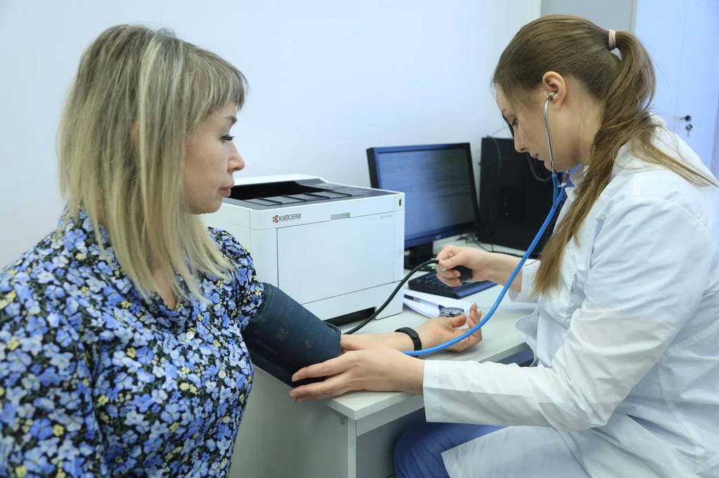 В Новокузнецке после капитального ремонта открылась поликлиника