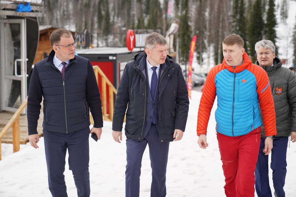 Министр экономического развития России Максим Решетников находится в Кузбассе с рабочим визитом