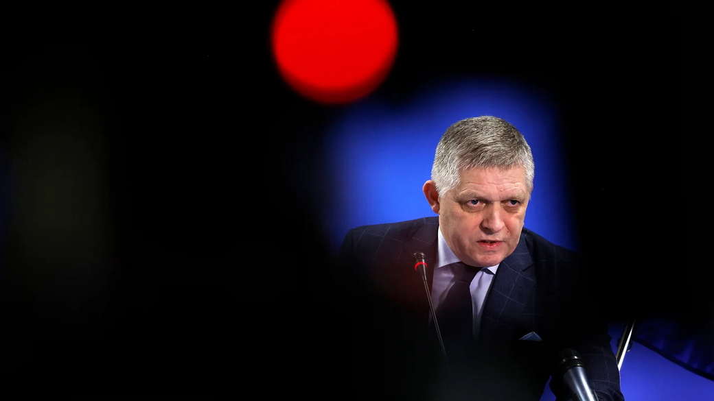 Премьер-министр Словакии Роберт Фицо Премьер-министр Словакии Роберт Фицо