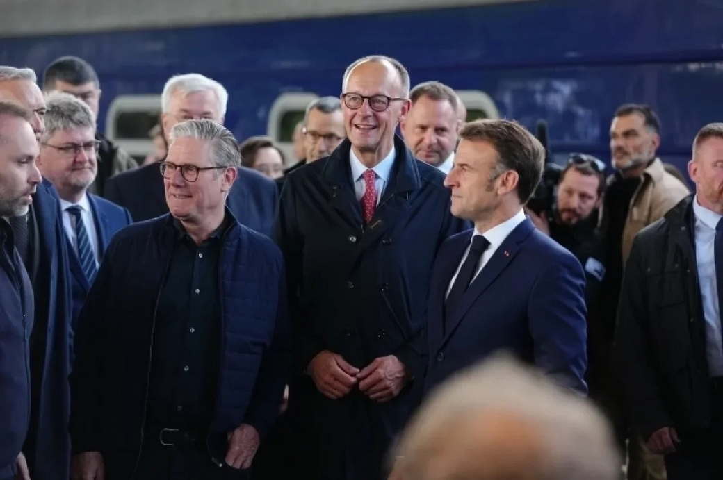 Профайлер Анищенко рассказал, что Макрон, Мерц и Стармер скрывали в Киеве