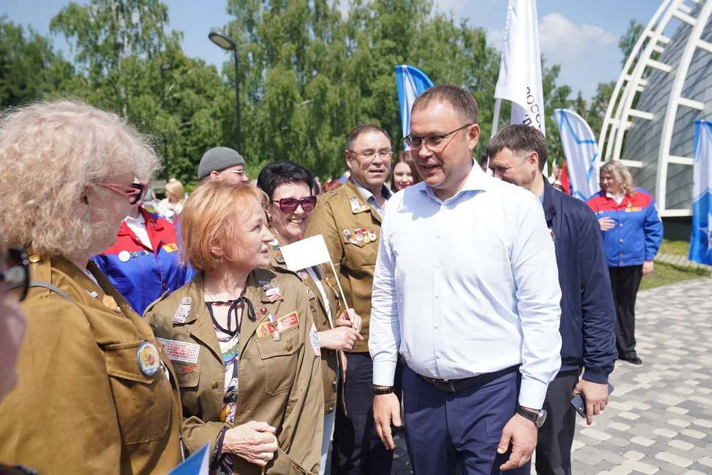 Губернатор Кузбасса дал старт трудовому лету студенческих отрядов северной агломерации