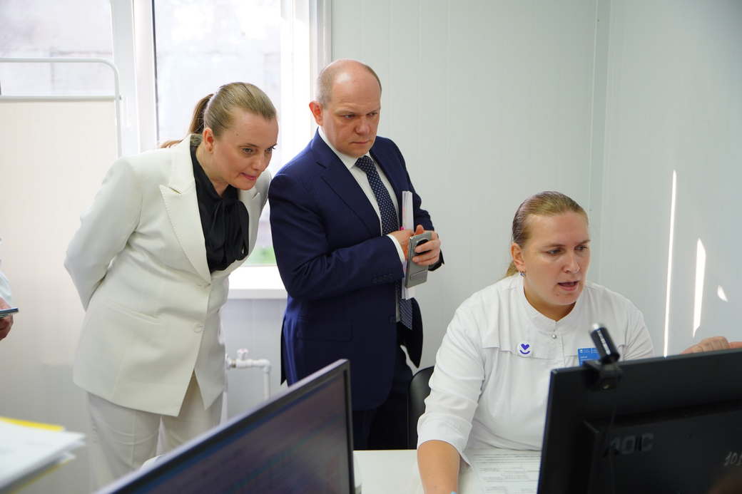 Губернатор Кузбасса и первый заместитель Министра здравоохранения РФ обсудили цифровое развитие медицины региона Губернатор Кузбасса и первый заместитель Министра здравоохранения РФ обсудили цифровое развитие медицины региона