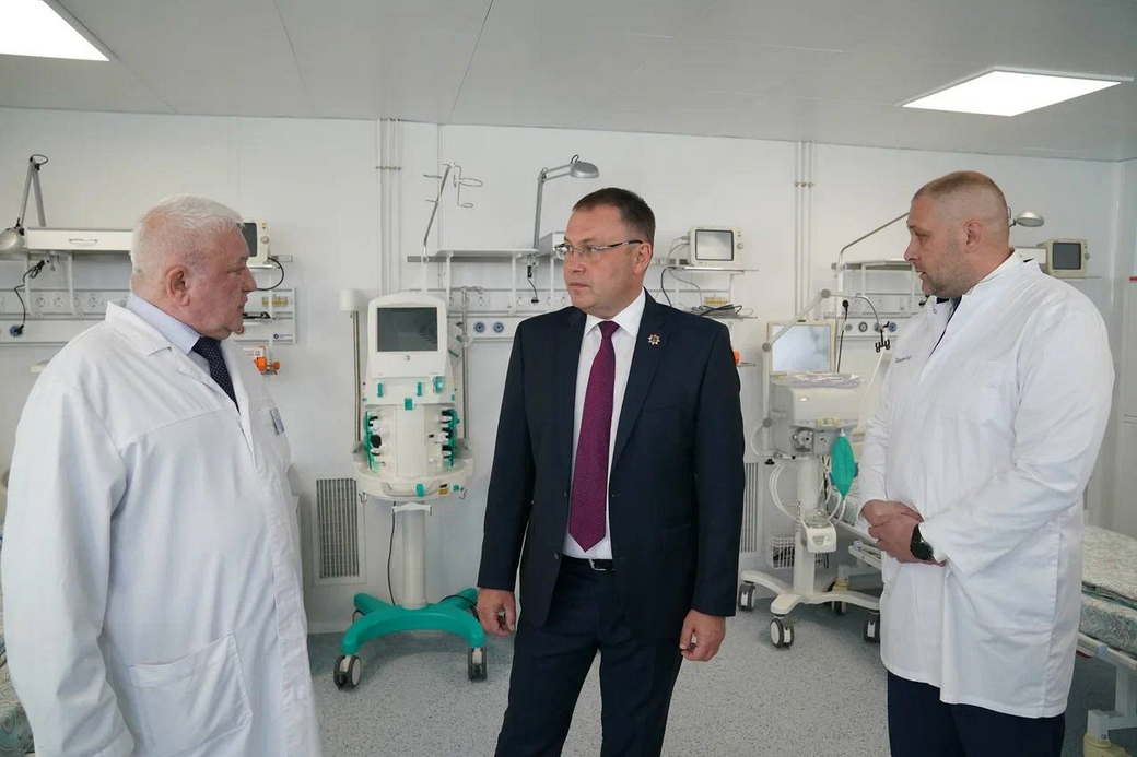 Илья Середюк: обновленная Кемеровская районная больница начнет прием пациентов с 1 октября
