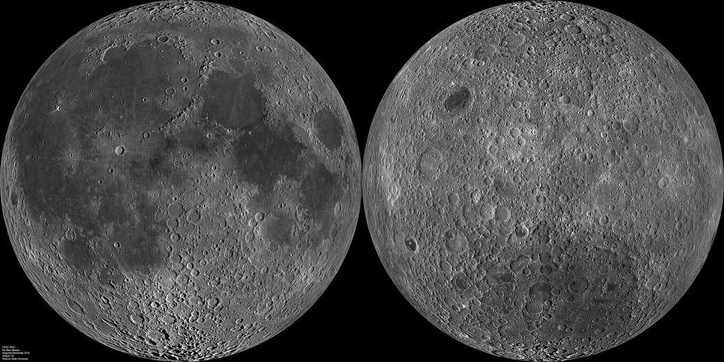 Ученые открыли новые различия между обратной и ближней стороной Луны